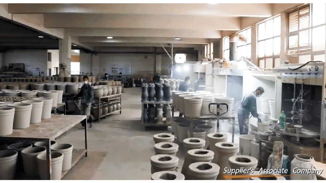 Garden pots factory