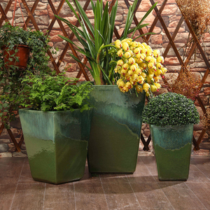 Planter Pot Seed Planter Ceramic Flower Pot Planters for Indoor Plants