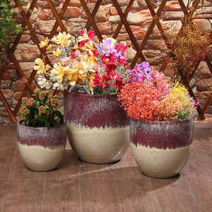 Large Planters for Outdoor Plants Ceramic Planters Pots Potted Flowers Plant Pots Ceramic